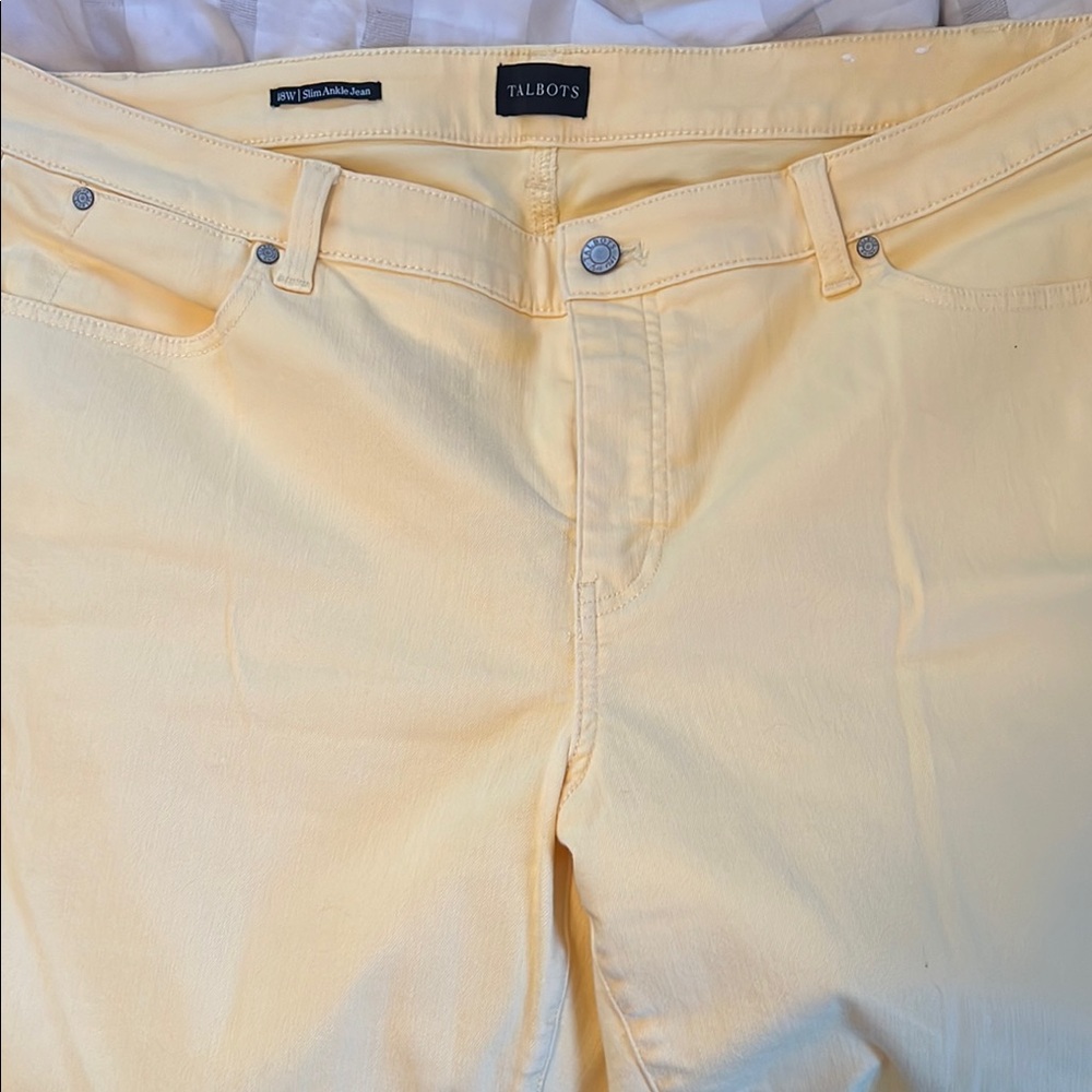 Talbots Yellow Women's Jeans